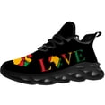thumbnail image 3 of Uminder Womens Running Shoes African Sneakers Black Shoes Size 13, 3 of 5