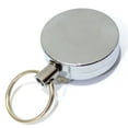 thumbnail image 3 of Walbest 23.6" Resilience Retractable Wire Rope Anti-lost Key Chain Ring Holder Finder, 4 Pack, 3 of 7