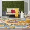 thumbnail image 4 of Nourison Aloha Indoor/Outdoor Multicolor 7'10" x 10'6" Area Rug, (8x11), 4 of 10