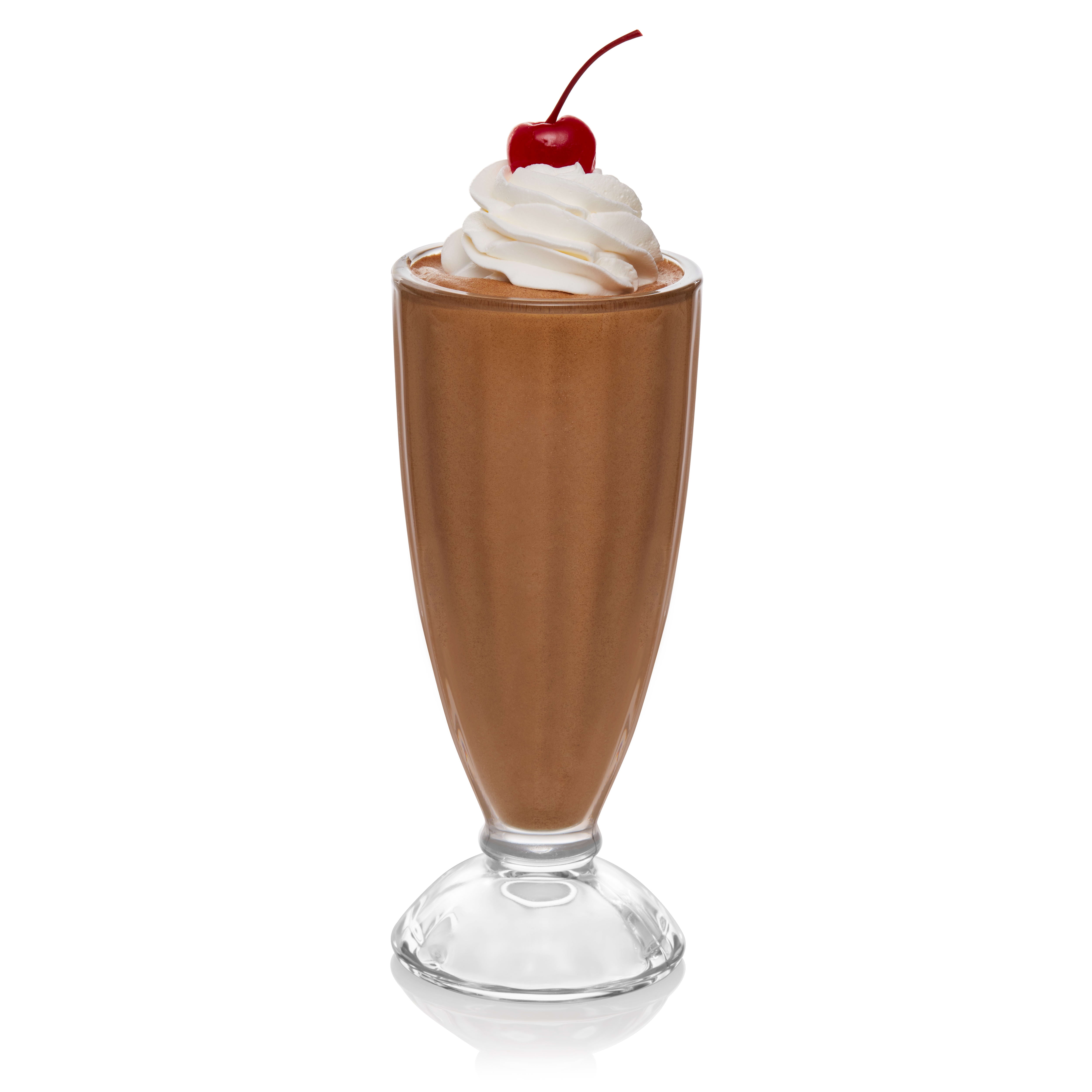 Libbey Fountain Shoppe Milkshake Glasses, 12ounce, Set of 6