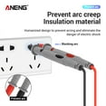 thumbnail image 3 of Maoww 1 Pair Universal 20A Multimeter Test Probes Measuring Device Portable Non-destructive Pin Accessories, 3 of 9