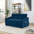Dinosisco Pull Out Sofa Bed, Loveseat Sleeper with USB/TypeC, Adjust