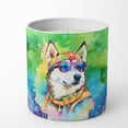 thumbnail image 4 of Siberian Husky Hippie Dawg Decorative Soy Candle, 4 of 5
