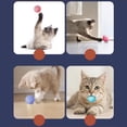 thumbnail image 5 of BESTSKY 12Pcs Colorful Interactive Cat Toys Pompom Balls, Kicker Toys Rolling Ball, Cat Soft Toy Balls for Play, Kitty Small Medium Pets Exercise, 5 of 8