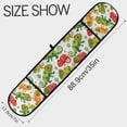 thumbnail image 3 of Dailycode Double Sided Oven Mitt with Loop Heat Resistant Kitchen Long Potholders 7" x 35" Colorful Chameleon, 3 of 6