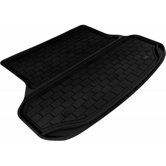 3D Maxpider 2004-2009 Fits Lexus RX350 330 V6 Black Kagu Carbon Fiber Embossed Pattern Cargo Liner M1LX0201309