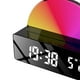 thumbnail image 5 of Reloj despertador digital, pantalla grande, medidor de temperatura interior, calendario ajustable Negro, 5 of 6