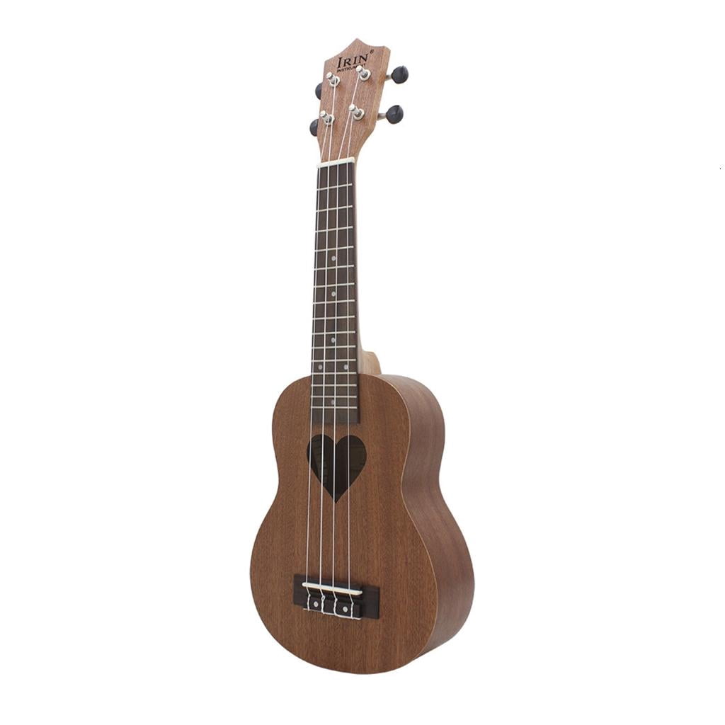 Yihuala Soprano Ukulele Ukeleles for Beginner Wood Heart 21 Inch Hawaiian Starter Ukeleles for Adults Guitar Ukalalee