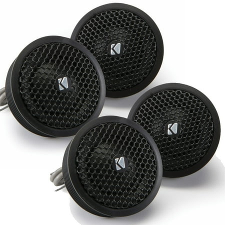Kicker Speaker Bundle - Two pairs of Kicker 1 Inch KS-Series Tweeter