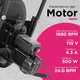 thumbnail image 4 of Revolvedora Eléctrica De Cemento 4m3 Mortero Estuco 500w, 4 of 7