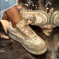 thumbnail image 2 of Rhinestone Sneakers for Women Platform Sparkly Glitter Bling Tennis Shoes Fashion Bedazzled Wedding Bridal Party Walking Sneakers, Cute Bowknot Glitter Bling Loafers, 2 of 8