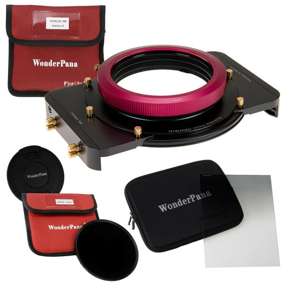 Fotodiox WPFA-Esntl-ND1k-6SE-FX816f28 ND1000 & GND 0.6SE Filter Holder for Fujifilm Lens