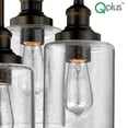 thumbnail image 2 of QPLUS Lampe de Plafond Semi-Encastrée Suspendue 16 Pouces, 2 of 5