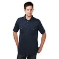 thumbnail image 1 of Tri-Mountain Uptown 187 Epaulette Polo Shirt, 3X-Large, Navy, 1 of 2