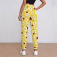 thumbnail image 3 of Women's Sweatpants, Chamomile And Ladybug Baggy Sweatpants Joggers for Women, Fall Outfits for Women 2024 Lounge Yoga Athletic Workout Pants with Pockets, 3 of 7