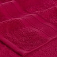 thumbnail image 3 of Trident Soft N Plush 2 Piece Cotton Highly Absorbent, Super Soft Bath Towel Set, Red, 3 of 8