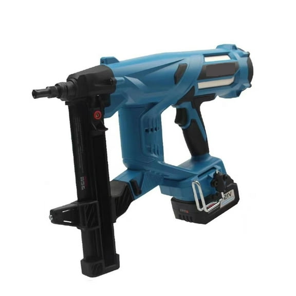 DCCN40 Electric Steel Nail Gun Woodworking Nail Gun Steel Nail Gun Rechargeable Door And Window Nailer Nail Gun 20V/4Ah 100J ,Easy Adapter & Wide Applications