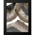 thumbnail image 2 of Goldberger, Jennifer 12x14 Black Modern Framed Museum Art Print Titled - Neutral Agates II, 2 of 5