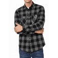 thumbnail image 5 of Puztloy Flannel Shirt for Men Long Sleeve Button Down Shirts Casual Relaxed Fit with Chest Pockets Winter Mens Flannel Shirt, 5 of 6