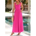 thumbnail image 3 of Vestido largo PRETTYGARDEN Aline Swing para mujer, sin mangas, 3 of 9