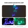 thumbnail image 2 of MasteelfCA 1PC Christmas Elk Wind-bell Lamp Solar Energy Light Pendant Garden Decoration, 2 of 7