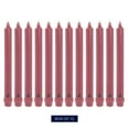 thumbnail image 3 of Colonial Candle Unscented 8 In Taper Candle, 12 Pieces, Rose Mauve, 3 of 6