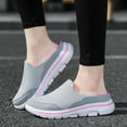 thumbnail image 2 of Women and men Closed Toe Backless Summer Breathable Walking Shoes with foot arch pad Lightweight Walking Shoes, 2 of 7