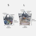 thumbnail image 4 of Bolsa de playa con asa  para mujer, de, unisex, para natación, con red interior, pleble, 4 of 6