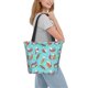 thumbnail image 2 of Disketp Sea Otters Family In Blue Water for Women’s Casual Shoulder Tote Bag Cross-body Handbags for Shopping, Travel and Daily Use, 2 of 6
