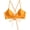 Orange, variant on JINMGG Summer Womens Plus Size Clearance Women Bandage Push-up Bikini Tops Padded Bra Swimsuit Swimwear Beachwear Orange S