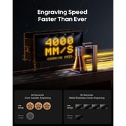 LaserPecker LP4 The Worlds First Dual-Laser Engraver with Rotary & Slide Extensions Engraving Machine 8K 240,000mm/Min for 360°Tumblers/160x300mm Batch Jobs Auto-Switch IR/Diode Deluxe Set