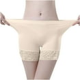 thumbnail image 2 of Bovxnpu Womens Underwear Plus Size Panties, Women's Seamless Shapewear Boyshort Panties, Lace Abdomen Mid-rise Waist And Hip Lift Breathable Underwear Briefs Free Size, 2 of 4