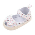 thumbnail image 2 of JTieacloth Baby Shoes Comfortable Soft Sole Toddler Shoes Breathable Fish Mouth Comfortable Baby Toddler Sandals Girls Sandals for School,Sizes 6 Toddler(12-18 Months), 2 of 6