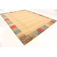 thumbnail image 2 of Unique Loom Fars Collection Modern Classic Casual Tribal Inspired Design with Border Area Rug, 10' 0 x 13' 0 Rectangular, Beige/Brown, 2 of 5