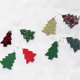 thumbnail image 3 of Farfi - 2 pares de pendientes con forma de árbol de Navidad para mujer, accesorio de joyería, diseño moderno, D, 3 of 5