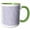 Green/White, variant on 3drose, Purple Glitter, 11oz Mug