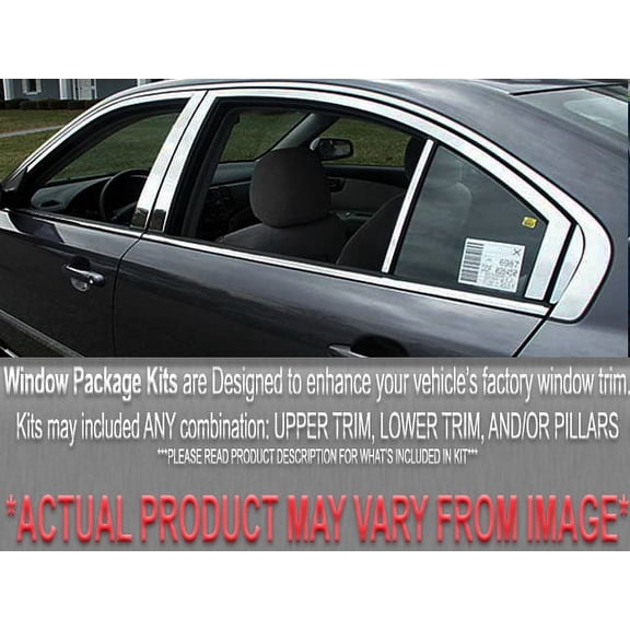 Stainless Steel Window Trim 12Pc Fits 2005-2011 Toyota Avalon WP25125 QAA