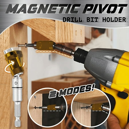 

Magnetic Screw Drill Tip Quick Change Locking Bit Holder with Spring Release