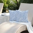 thumbnail image 5 of Outdoor Pillow Covers 20x20 Inch Set of 2 Dense Blue Polka Dot Decor Waterproof Throw Pillow Covers Farmhouse Outdoor Waterproof Pillow Covers Decor for Patio Funiture Garden Sofa Couch, 5 of 6
