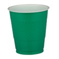 thumbnail image 2 of JAM Paper Plastic Party Cups, Green, 12 oz, 20/Pack, 2 of 5