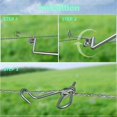 thumbnail image 3 of 20 PCS Fence Wire Tighteners 1/4inch, Barb Wire Fence Wire Tensioner, 3 of 5