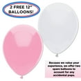 thumbnail image 3 of 18pc Pretty in Pink Unicorn Balloons Bouquet Kit with 42” Pink Number 6 Foil Balloon - 6th Birthday Party Decor Decoration Supplies, 3 of 5