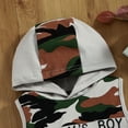 thumbnail image 6 of Fsqjgq Toddler Baby Boy Clothes Camouflage Outfits Baby Boys Sports Suit Summer Sleeveless Hooded Tops and Shorts Cotton Clothing Sets 18M, 6 of 8