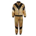 thumbnail image 3 of 1980s Vintage Disco Track Jacket and Jogger Pants Set Retro Sportswear Outfit for Men and Women Casual Athletic Wear, 3 of 3
