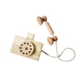 thumbnail image 3 of Juguete de teléfono de madera, juguete educativo Montessori, juego de rol, teléfono de marcación realista para el desarrollo del cerebro, habilidades, 3 of 9