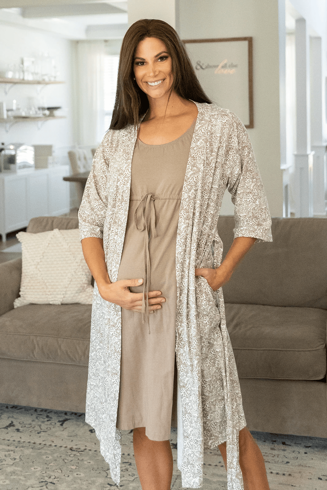 Charmo Maternity Nursing Nightgown V Neck Loungewear for Women Lace  Nightdress  Walmartcom