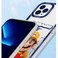 thumbnail image 2 of Para funda 12/12Pro, funda para iPhone 12/12 Pro de 6,1 pulgadas, funda transparente con estilo bonito y encantador de Mario oso de fresa Electrónica, 2 of 4