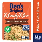 Ben's Original Ready Whole Grain Brown Rice, Easy Dinner Side, 8.8 Ounce Pouch
