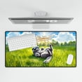 thumbnail image 4 of Happy Retirement with Scottish Fold Enjoy Life Rest Time Desk Mat Full Keyboard Mouse Pad Cat Lover Kitten Owner Gifts Large Mousepad - 02027, 4 of 5