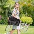 thumbnail image 7 of MOMIGO Diaper Bag Tote in Baby Breast Pump Bag Large Capacity Handbag with Adjustable Shoulder Strap (Black), 7 of 7